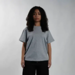 300 GSM Heather Grey Standard Tee 4.webp