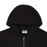 350 GSM Black Zip Up Hoodie 1.webp