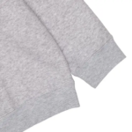350 GSM 'Heather Grey' Fleece Crewneck (1)