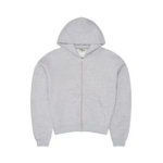 350 GSM 'Heather Grey' Zip Up Hoodie