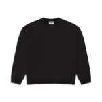 600 GSM 'Black' Fleece Crewneck