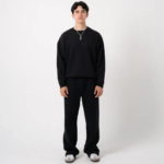 600 GSM Black Fleece Crewneck 2.webp