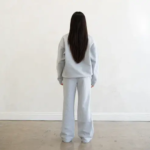 600 GSM Heather Grey Fleece Crewneck 4.webp