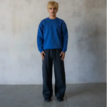 600 GSM 'Heather Grey' Fleece Crewneck (7)