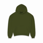 600 GSM 'Olive' Core Hoodie
