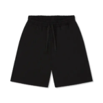 'Black' Baggy Sweat Shorts