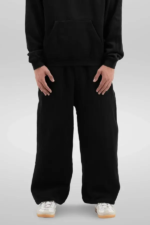 350 GSM 'Black' Cuffed Sweatpants
