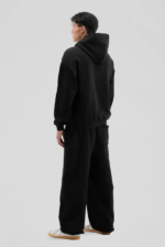 350 GSM 'Black' Cuffed Sweatpants (2)