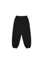 350 GSM Black Cuffed Sweatpants 3.webp