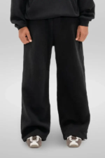 350 GSM 'Black' Fleece Sweatpants
