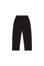350 GSM Black Fleece Sweatpants 2.webp