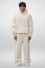 600 GSM 'Banana Milk' Core Sweatpants (1)