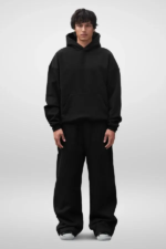 600 GSM 'Black' Core Sweatpants (1)