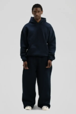 600 GSM 'Dark Navy' Core Sweatpants (1)