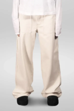 'Field' Cream Canvas Pants