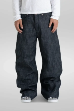 'Veil' Raw Indigo Selvedge Denim